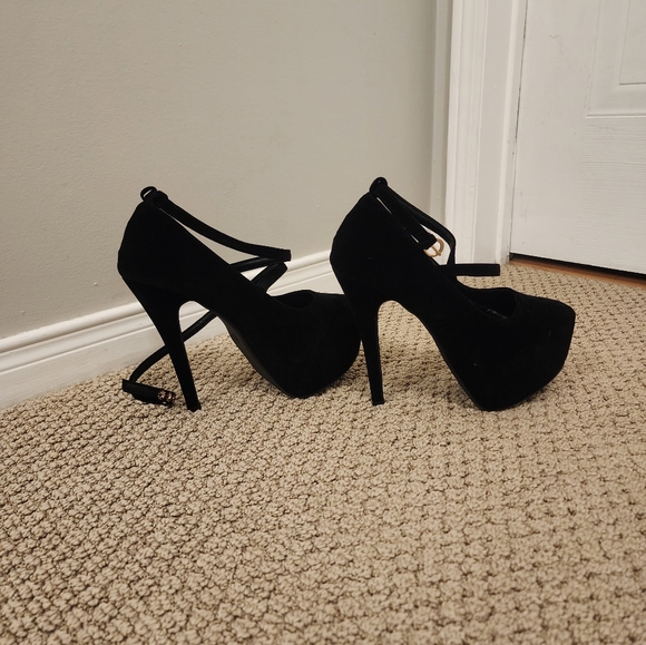 Platform Pump Stiletto Heels - Picture 4 of 8
